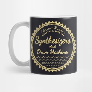 Synthesizer and Drum machine Mug